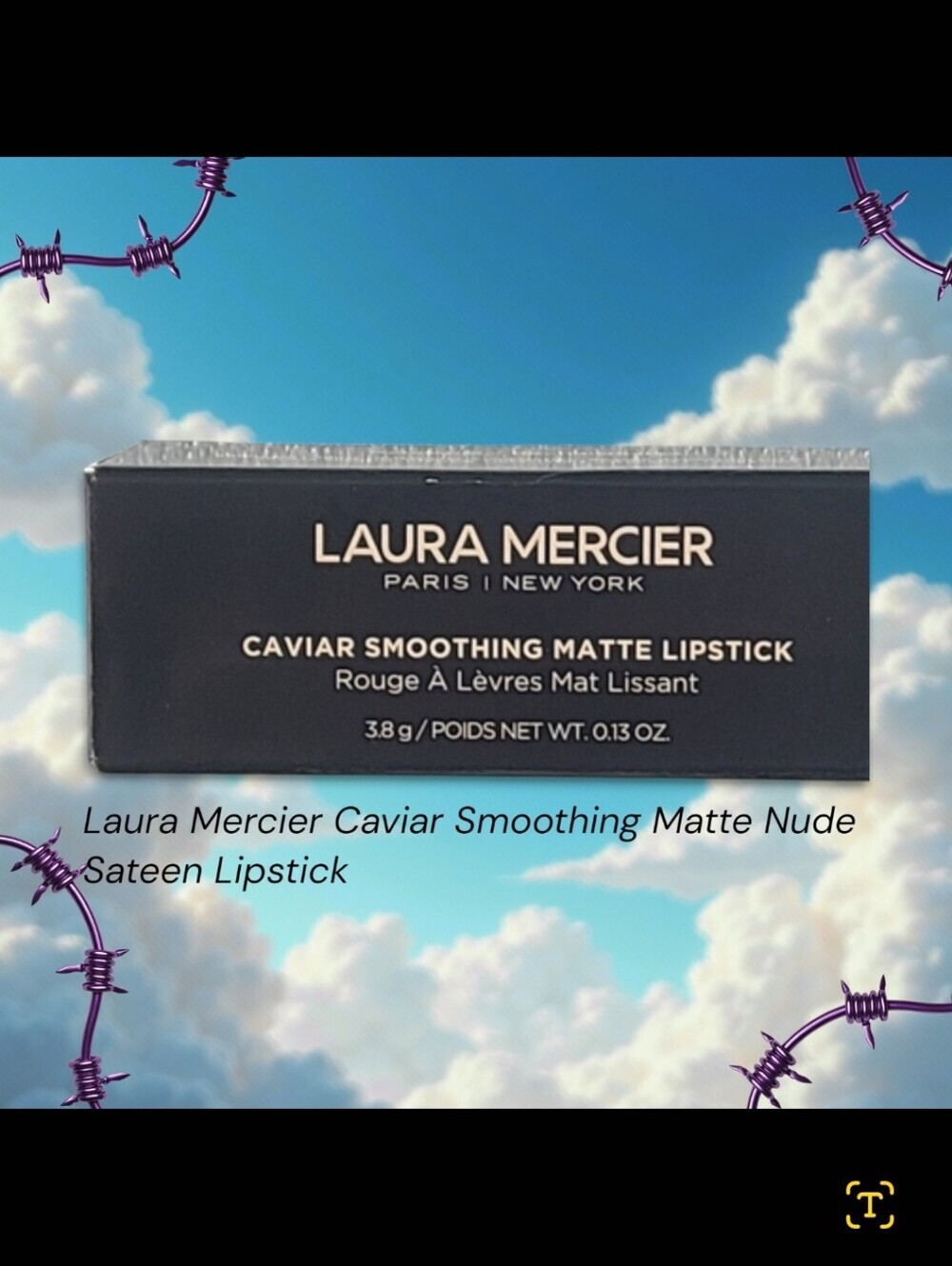 Laura Mercier Caviar Smoothing Matte Lipstick - Elegant 143 Matte Nude Sateen